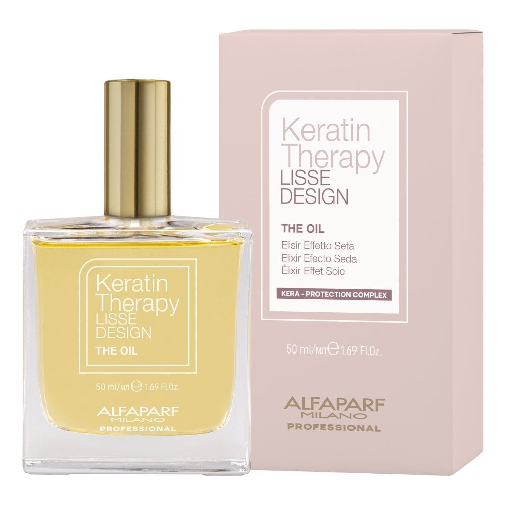 Alfaparf Milano Keratin Therapy Lisse Design Leave-In The Oil (50ml) –  Absolute Beauty