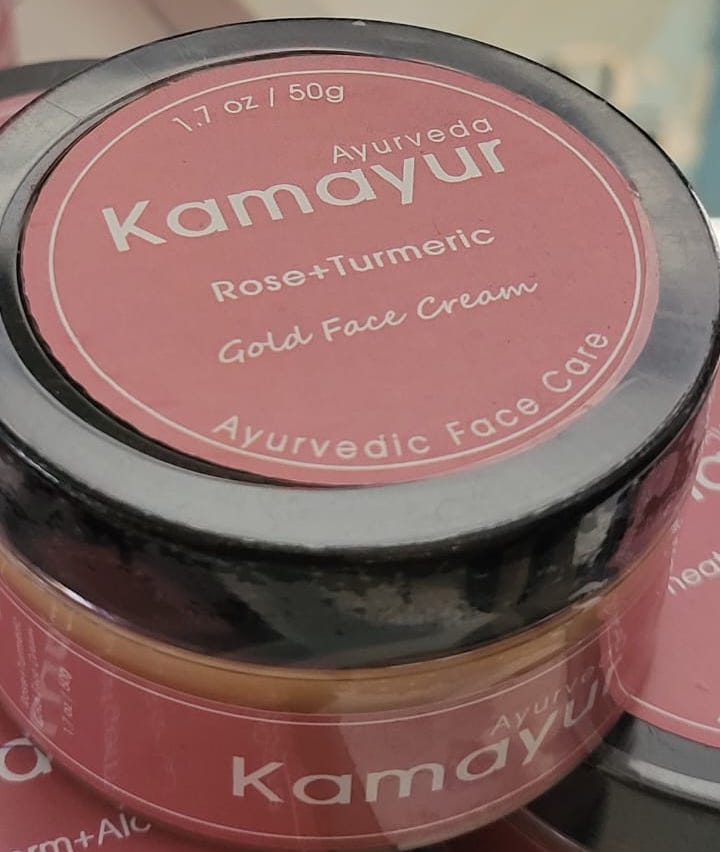 Rose & Turmeric Gold Face Cream